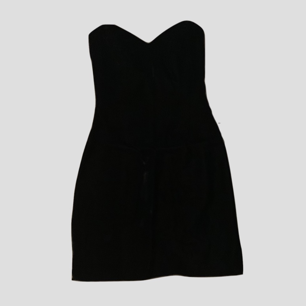 Little Black Velvet Dress